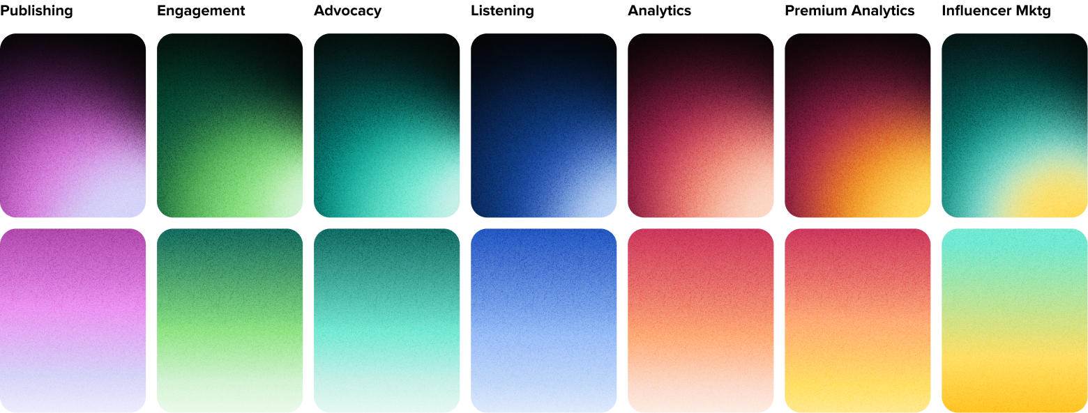 Product pillar gradients